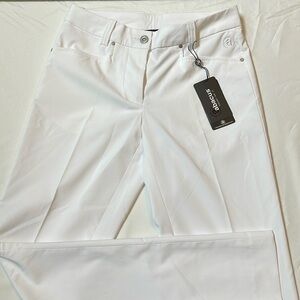 Abacus Ladies Golf Pants Size 4 White